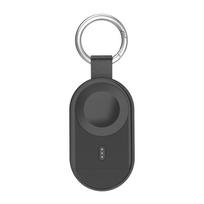 1200 mAh išorinė baterija IWatch magnetinis kelioninis belaidis automobilinis įkroviklis su 3 LED indikatoriais Apple Watch Series 1-9/SE1-2/Ultra juoda