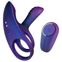 Hueman Infinity Ignite - vibruojantis penio ir sėklidžių žiedas - violetinis