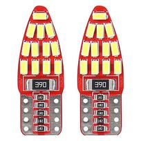 LED diodų lempos - LED CANBUS bulbs T10 W5W 24SMD 3014 T10e (W5W) White 12V