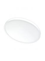 Plafoninis LED šviestuvas TOPE TRENT, 24 W, 4000 K, 2160 lm, baltos sp, Ø23 x 2,5 cm