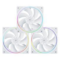 Korpuso aušintuvai Thermalright 120mm ARGB TL-S12RW BALTI 3vnt. Reverse Blade (Atvirkštinis)