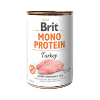 Brit Care Mono Protein Turkey konservai šunims, 12 x 400 g
