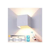 12W LED sieninis šviestuvas su nuotolinio valdymo pulteliu
