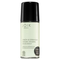 JOIK ORGANIC Lemon & Geranium Natural Mineral Roll-On Deodorant 50ml