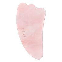 LJUS Rose Quartz Feather Gua Sha