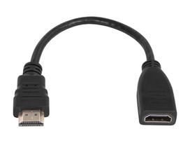 HDMI adapteris HDMI lizdas-HDMI kištukas 0.2 m