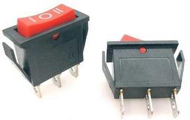 Oem KCD3-1 3 padėčių bistabilus svirties jungiklis IRS-103-3C – ON/OFF/ON 15A- 230V – 3 PIN