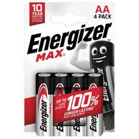 Energizer Alkaline batteries LR6/AA, 4-piece pack, MAX