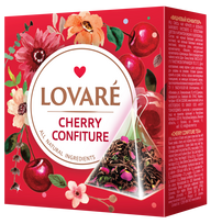 LOVARE cherry confety  vyšninės 2g 15 piramidžių