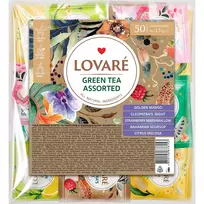 LOVARE Green Tea Assorted 50vnt.