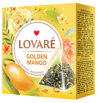 LOVARE Golden mango Mangų 2g x 15 piramidžių