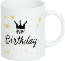 Porceliano puodelis HAPPY BIRTHDAY