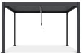 Pavėsinė Pergola ELEGANCE DUO 360x400 cm, Anthracite