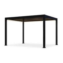 Pavėsinė Pergola DELUXE PRO AUTOMATIC 300x400x256 cm su LED, Taupe