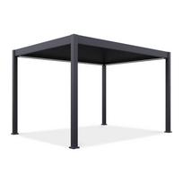 Pavėsinė Pergola ELEGANCE AUTOMATIC 300x400x265 cm su LED, Anthracite