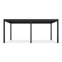 Pavėsinė Pergola ELEGANCE AUTOMATIC 300x600x265 cm su LED, Anthracite