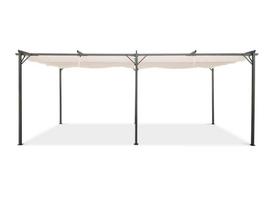 Pavėsinė Pergola SPRINT 300x600x228 cm, Anthracite/White
