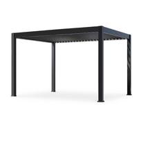 Pavėsinė Pergola DELUXE PRO AUTOMATIC 300x400x256 cm su LED, Anthracite