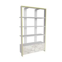 Knygų lentyna Kalune Design Elena 875ZNA4615, balta