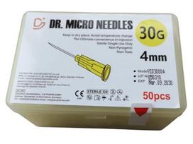 Adata vienkartinė 30G x 4 mm DR. MICRO NEEDLES 50 vnt. mezoterapijai. Pagaminta Pietų Korėjoje.