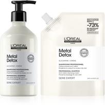 L’Oréal Professionnel Serie Expert Metal Detox ekonomiška pakuotė pažeistiems plaukams