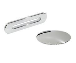 Vonia Besco Victoria, 160 x 75 cm, su sifonu su persipylimu slim chrome