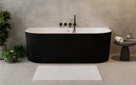 Vonia Besco Leya B&W, 150 x 75 cm, su grafito dangteliu
