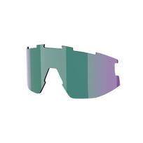 BLIZ Fusion/Matrix Small akinių stikliukas | Brown Green Mirror