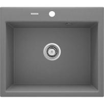 Granito plautuvė Deante Andante ZQN_S103, metallic grey