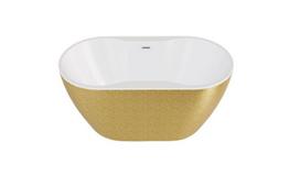 Vonia Besco Navia Glam Gold, 150 x 80 cm, su baltais dangteliais