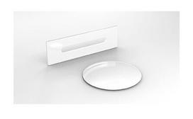 Vonia Besco Navia Glam Silver, 150 x 80 cm, su baltais dangteliais