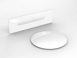 Vonia Besco Varya Black&White, 150 x 75 cm, su baltais dangteliais