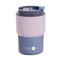 Termo puodelis Asobu Coffee Express, 360 ml, pastelinės rožinės spalvos