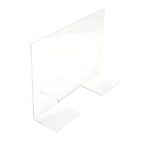 Skirtukas iš organinio stiklo 4mm 270x338mm - skaidrus