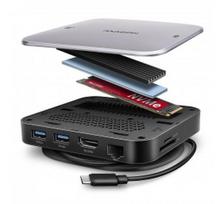 AXAGON USB-C 10Gbps UFO 9in1 Hub | HMC-UFO