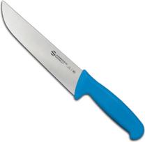 Ambrogio Sanelli SUPRA COLORE HACCP mėsininko peilis 200/350 mm - mėlynas