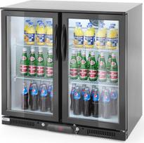 Arktic Gėrimų baro šaldytuvas 2 durų 4 lentynų šaldytuvas 215 W 180 l - Hendi 235829