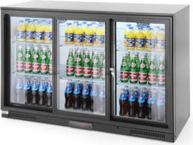 Arktic Gėrimų baro šaldytuvas 3 durų parduotuvės šaldytuvas 6 lentynos 300 W 303 l - Hendi 235836