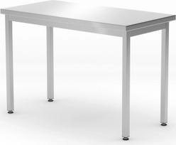 Hendi "Budget Line" centrinis plieninis virtuvės stalviršis 1000 x 600 x 850 mm - 817070