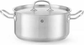 Hendi "Kitchen Line" žemas puodas su dangčiu 4,9 l dia 240 x 110 h - 836026