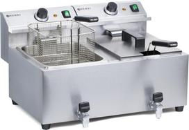 Hendi "Masterpro" keptuvė su čiaupu 230V 7kW 2 x 8L - 209301