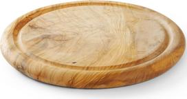 Hendi Alyvmedžio lenta mėsainiams, sūriui ir užkandžiams patiekti, apvali, 260 mm skersmens