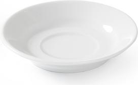 Hendi Arbatos ir kavos puodelis su lėkštute OPTIMA baltas porcelianas, skersmuo 115 mm, 12 vnt. - 770979