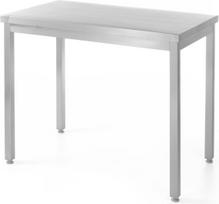 Hendi Centrinis virtuvės stalviršis plieninis 100x60cm - 811276