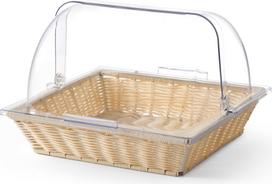Hendi Duonos krepšelis iš poliuretano su dangčiu ROLLTOP GN2/3 H 245mm - 426968