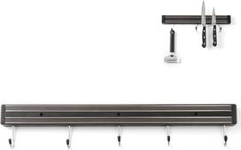 Hendi Magnetinis peilių bėgelis su kabliukais 450 mm ilgio - 820308