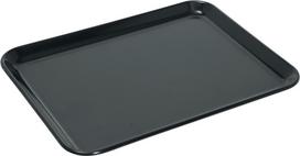 Hendi Melamino maisto produktų padėklas 300x190x17 mm, juodas - 569108