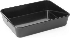 Hendi Melamino padėklas mėsai ir maistui 280x210x60 mm, juodas - 568804