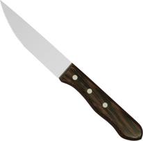 Hendi Nerūdijančio plieno dantytas steiko peilis WENGE medine rankena 125 mm ilgio - 841143