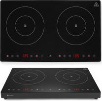 Hendi Reguliuojama indukcinė viryklė su jutikliniu pulteliu 2 kepimo zonos "Black Line" ø 22 cm 3500 W - 239414